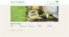 Desktop Screenshot of organicallygrown.com